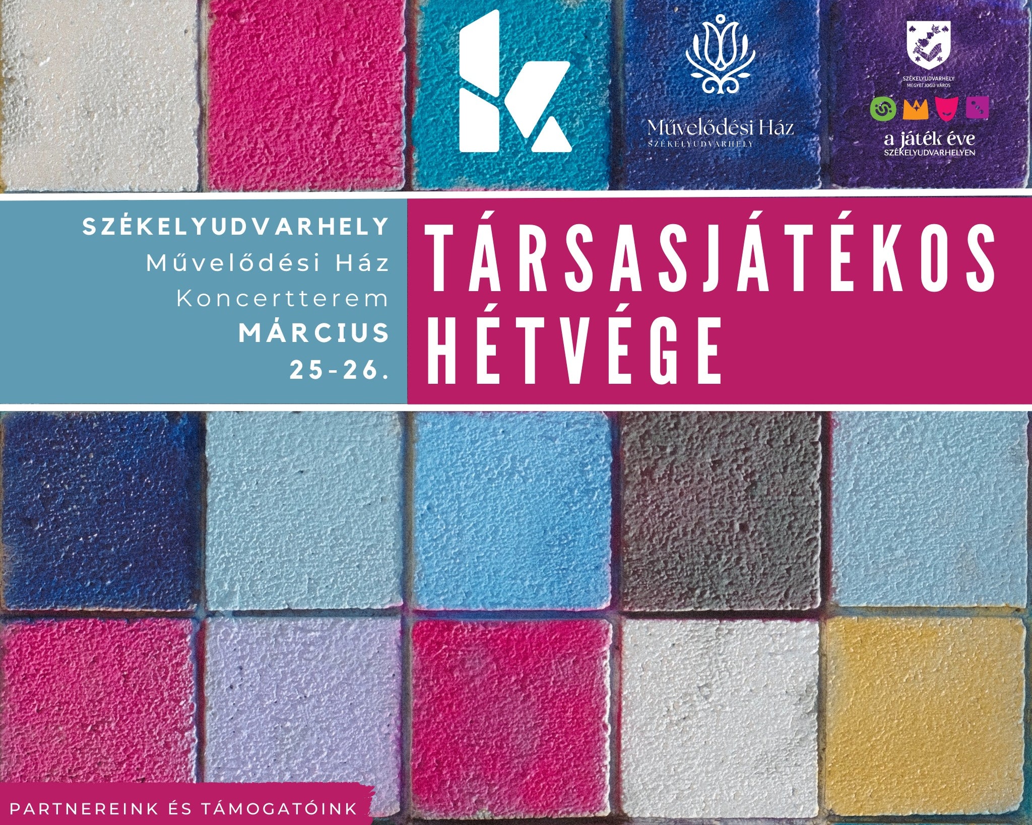 Társasjátékos hétvége Székelyudvarhelyen!