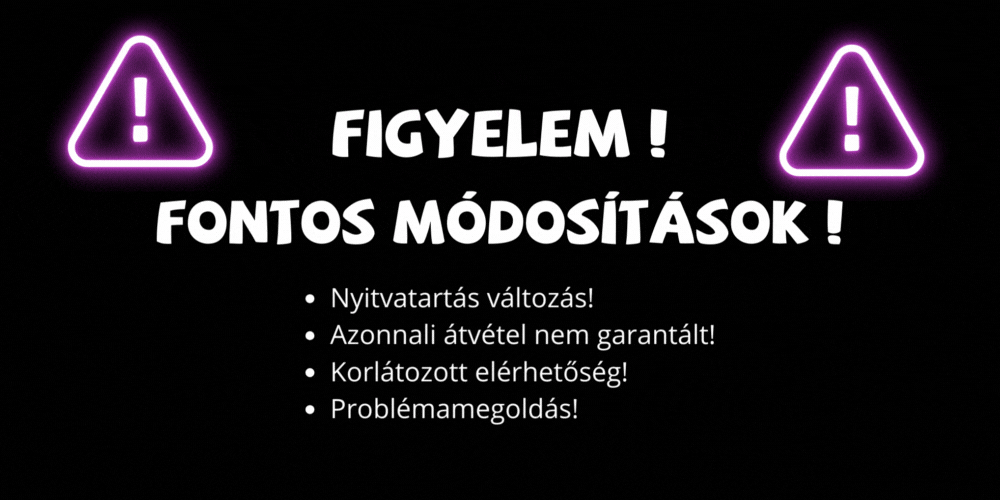 villogo figyelmezteto harmszogek fekete alapon