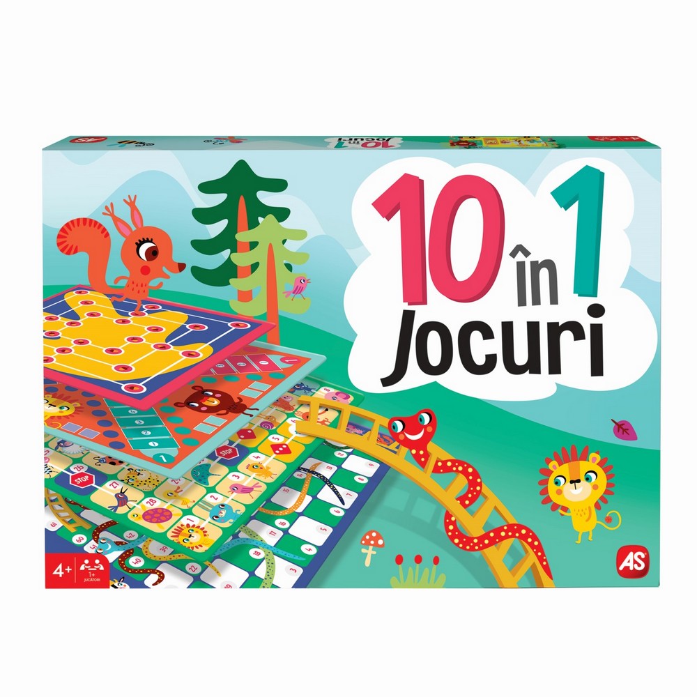 Set 10 Jocuri In 1  román nyelvű társasjáték