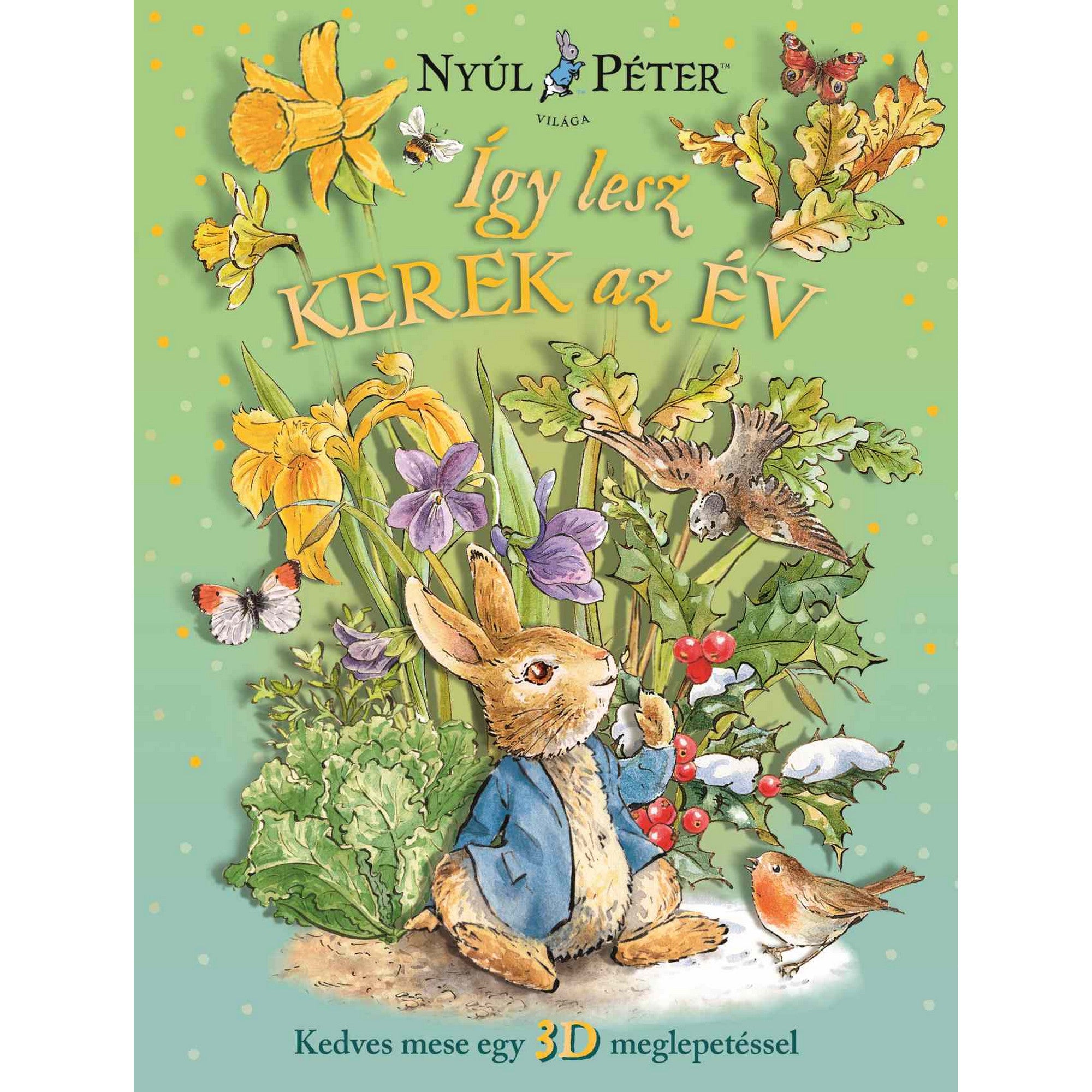 Nyúl Péter világa - Így lesz kerek az év magyar nyelvű könyv