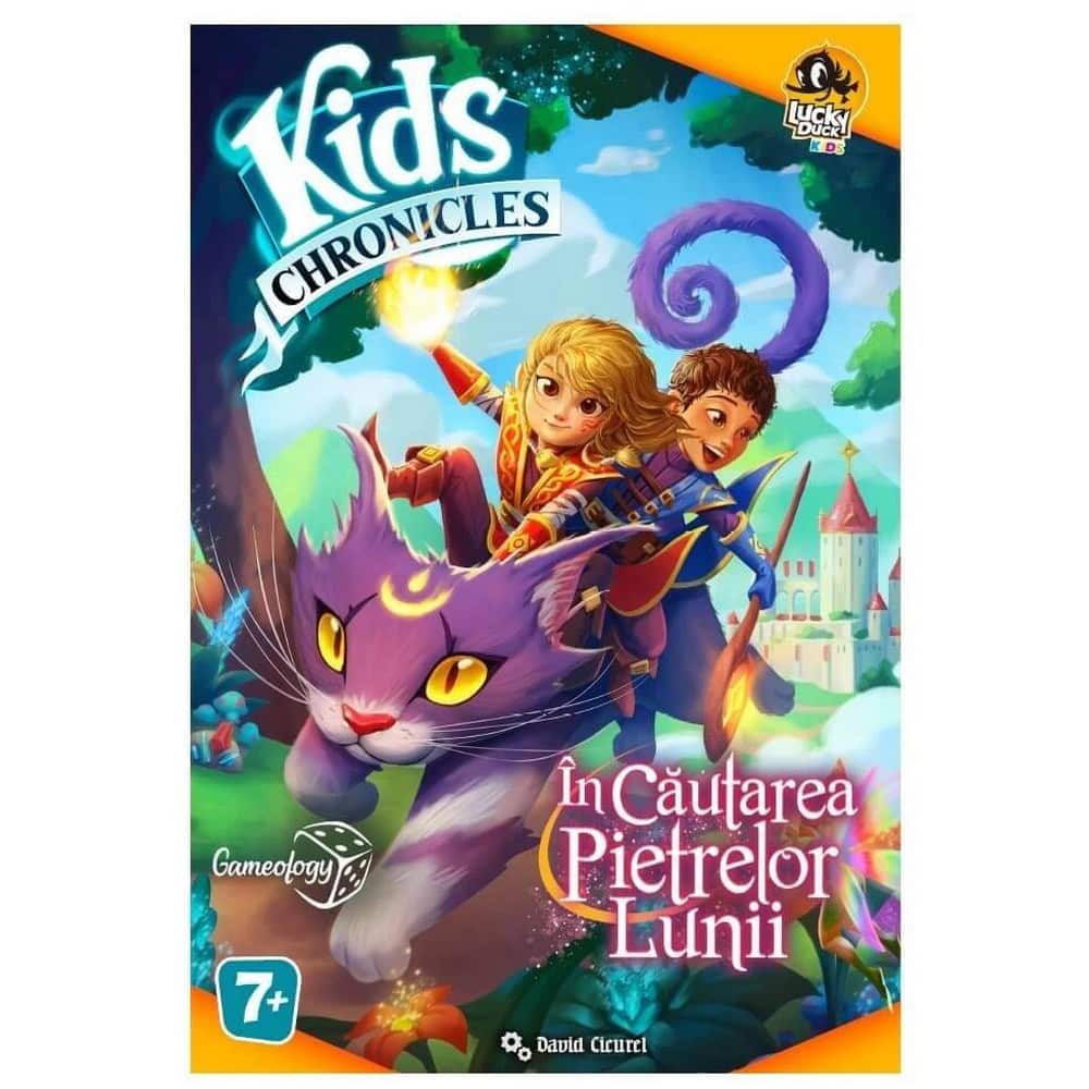 Kids Chronicles- În Căutarea Pietrelor Lunii  román nyelvű társasjáték