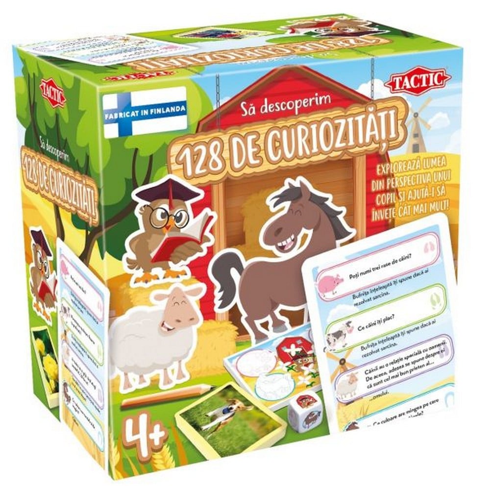 Să descoperim 128 de curiozități - játék gyerekeknek