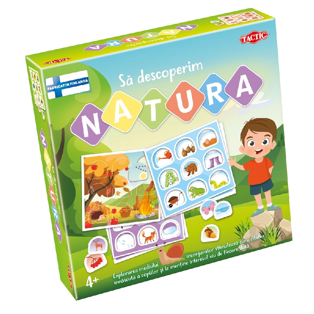 Să descoperim Natura  román nyelvű társasjáték