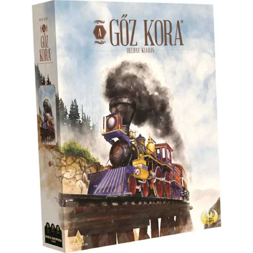 A gőz kora Deluxe kiadás magyar nyelvű társasjáték