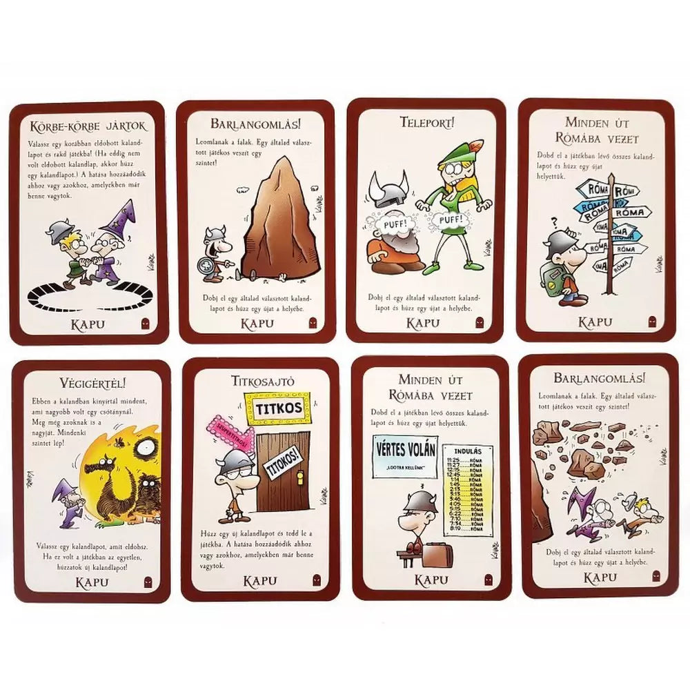 Munchkin 6 A kazamata zamata magyar nyelvű kiegészítő
