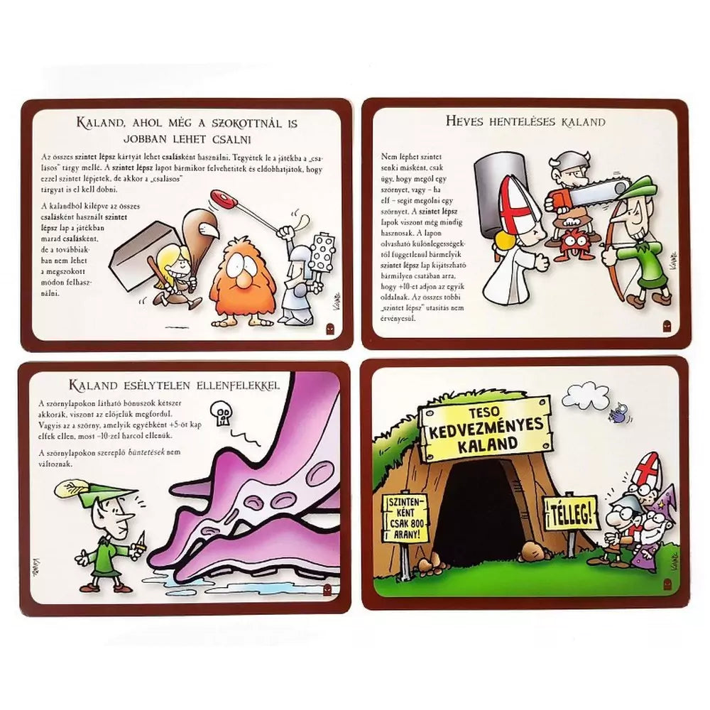 Munchkin 6 A kazamata zamata magyar nyelvű kiegészítő