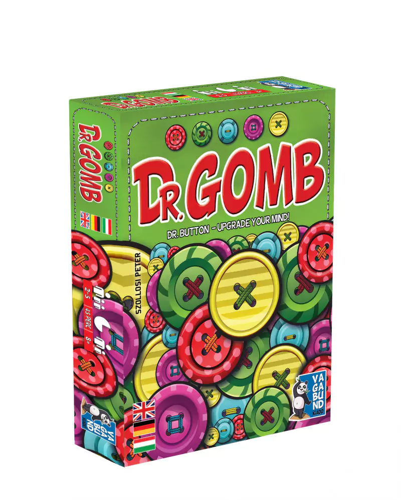 Dr.Gomb, többnyelvű társasjáték