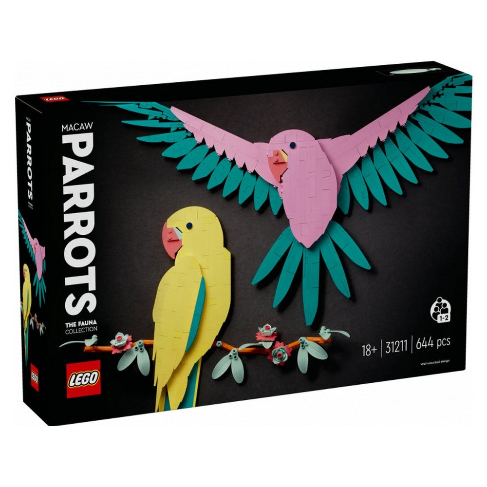 LEGO Art A faunagyűjtemény Ara papagájok 31211 644 darabos