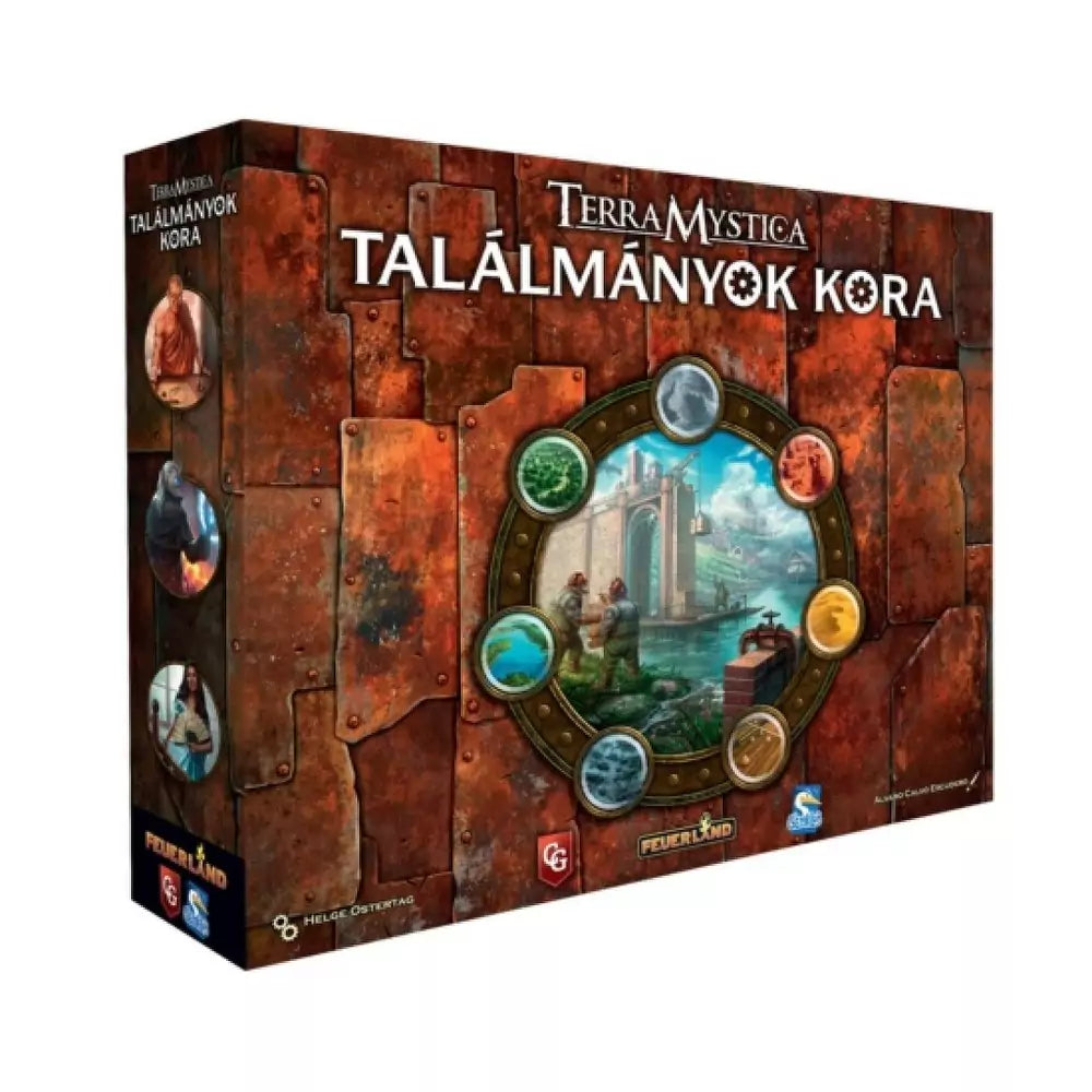 Terra Mystica Találmányok kora magyar nyelvű társasjáték