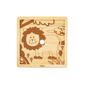9 darabos fa puzzle, Oroszlán, Viga