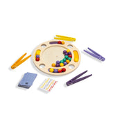 Cikk Cakk Zigzag,fa ügyességi,finommotorika fejlesztő, BSToys GA440 angol nyelvű társasjáték