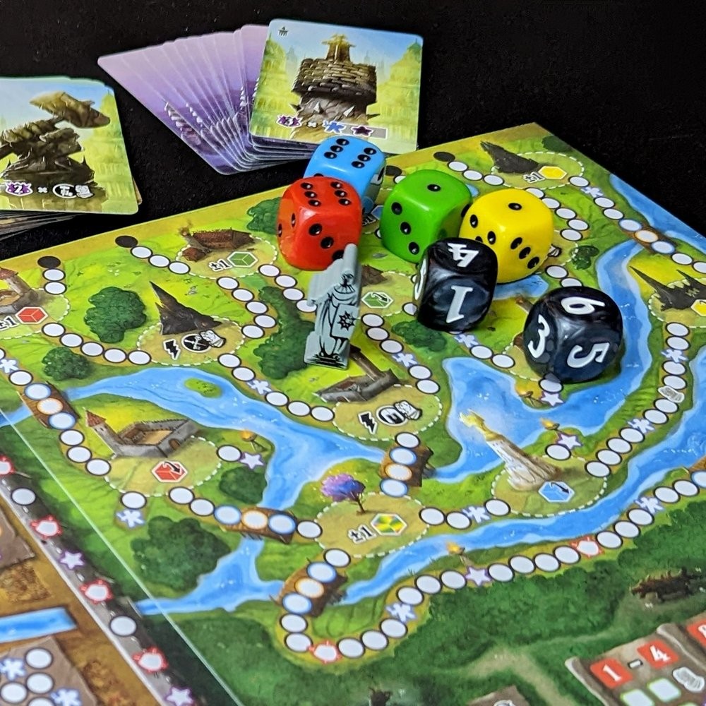 Dice Kingdoms of Valeria angol nyelvű társasjáték