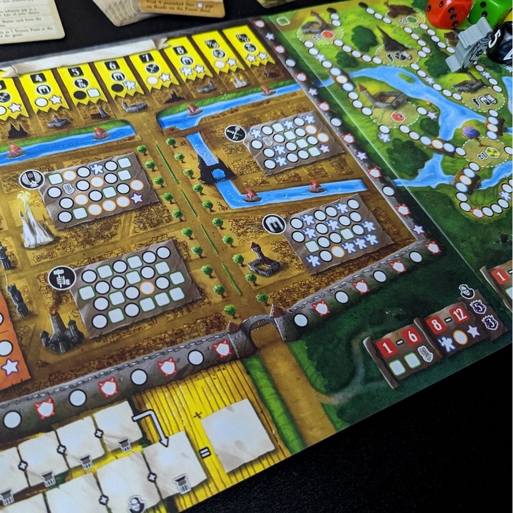 Dice Kingdoms of Valeria angol nyelvű társasjáték