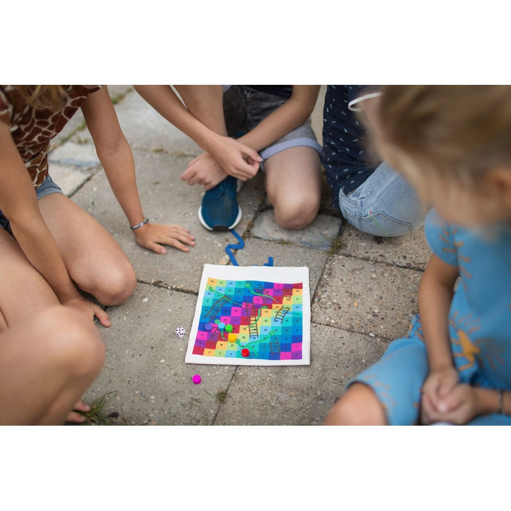 Utazójátékok: Kígyók és létrák / Ludo angol nyelvű társasjáték