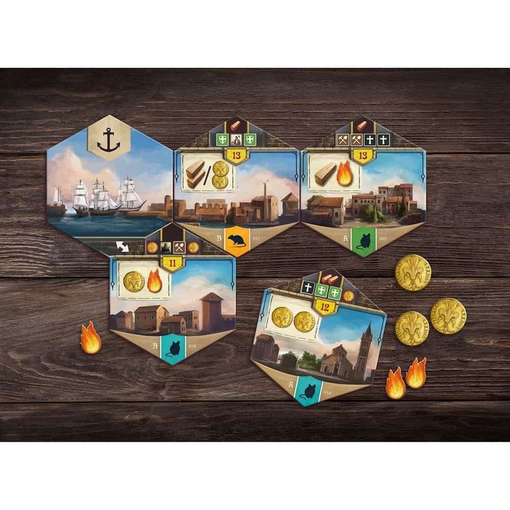 Messina 1347 angol nyelvű társasjáték