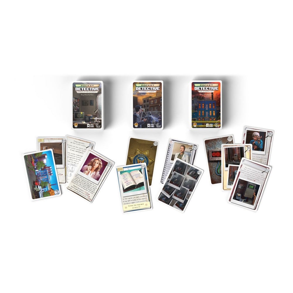 Pocket Detective: Season 1 angol nyelvű társasjáték