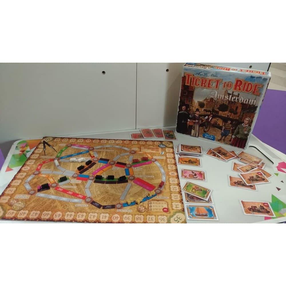 Ticket to Ride Amsterdam-Days Of Wonder-2-Játszma.ro - A maradandó élmények boltja