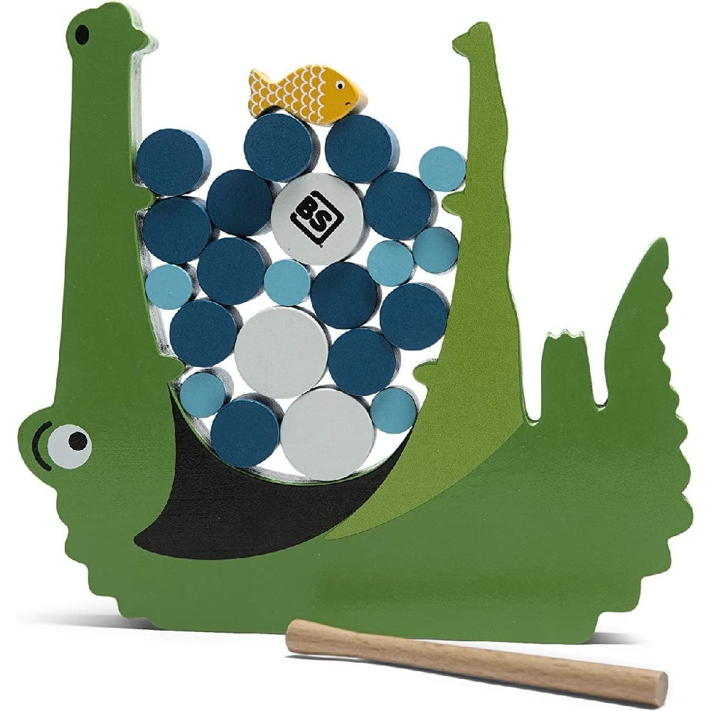 Egyensúlyozó játék Krokodil, BS Toys