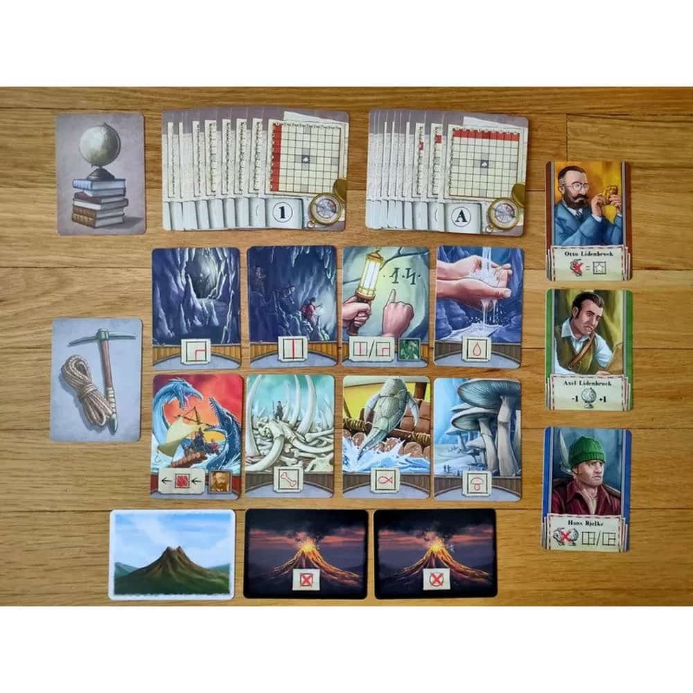 Journey to the Center of the Earth (Viaje Al Centro De La Tierra) angol nyelvű társasjáték