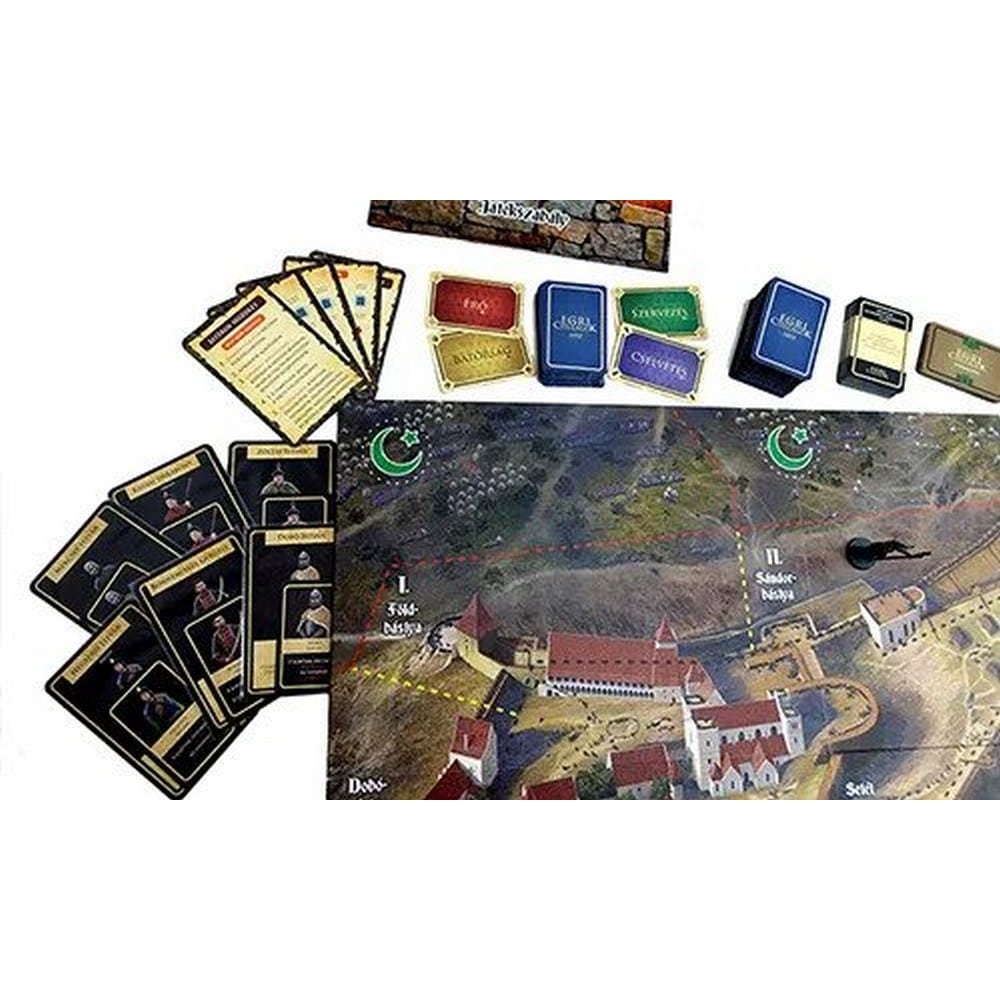 Egri Csillagok 1552 magyar nyelvű társasjáték