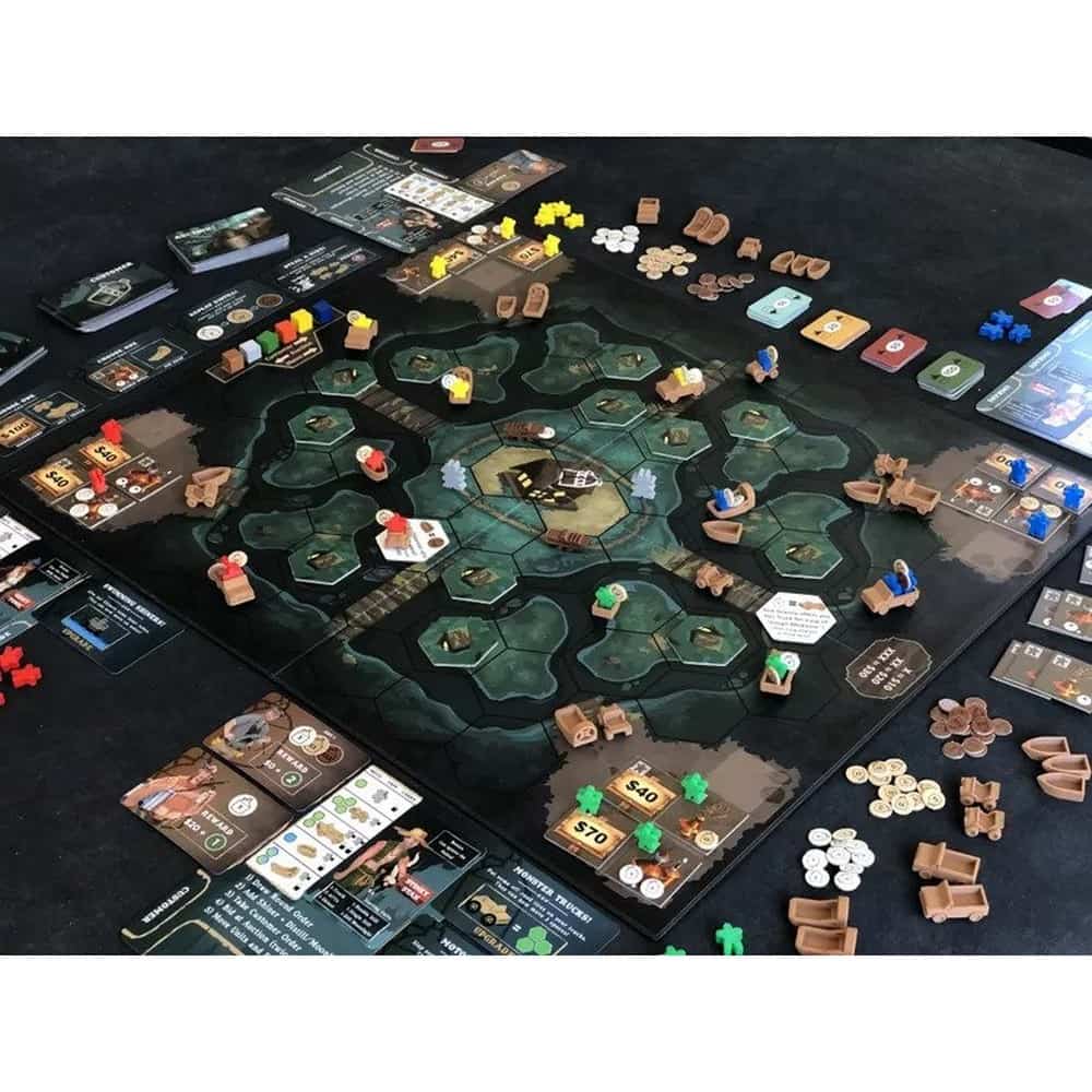 Moonshine Empire Deluxe Edition angol nyelvű társasjáték