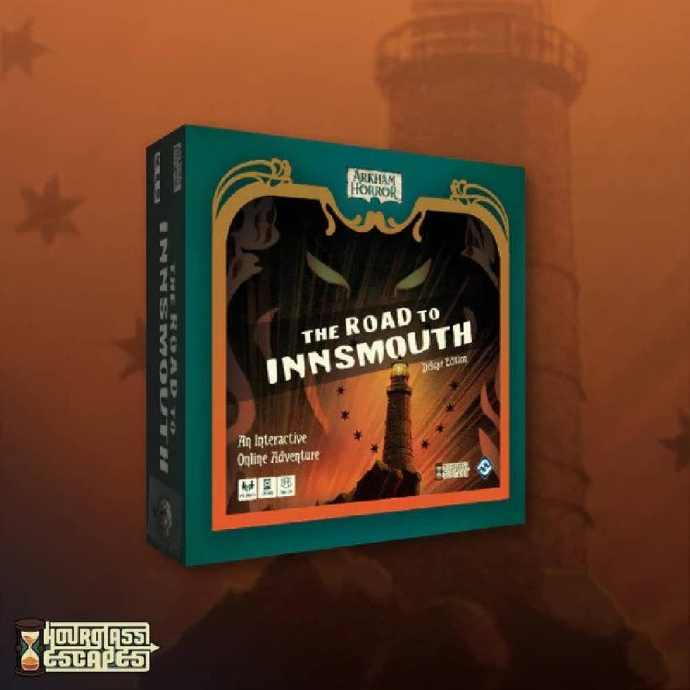 Arkham Horror Files: The Road to Innsmouth angol nyelvű társasjáték