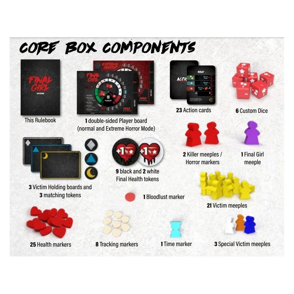 Final Girl Core Box angol nyelvű társasjáték