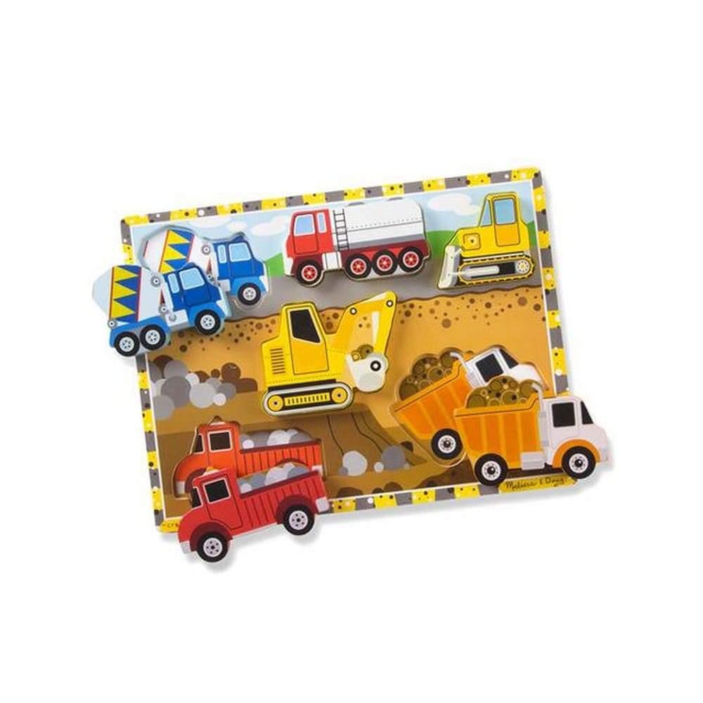 Melissa and Doug: Könnyen megfogható puzzle - munkagépek - Játszma.ro - A maradandó élmények boltja