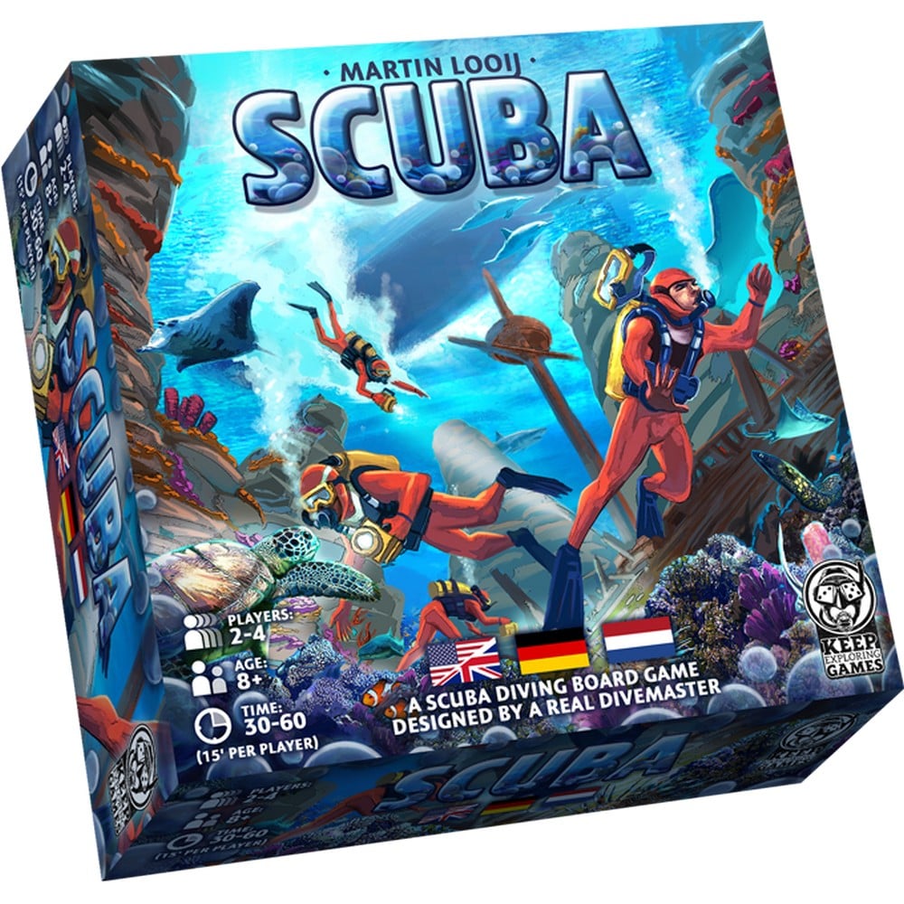 Scuba angol nyelvű társasjáték