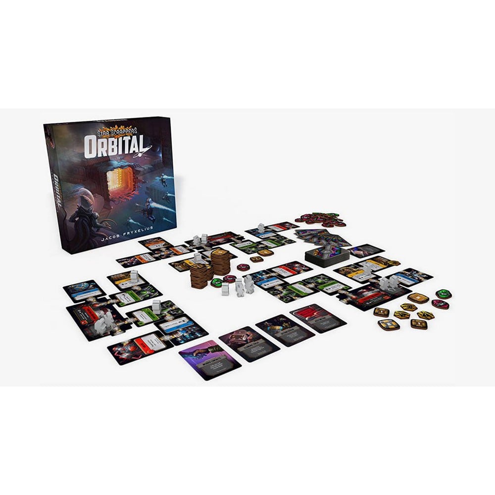 Star Scrappers: Orbital angol nyelvű társasjáték