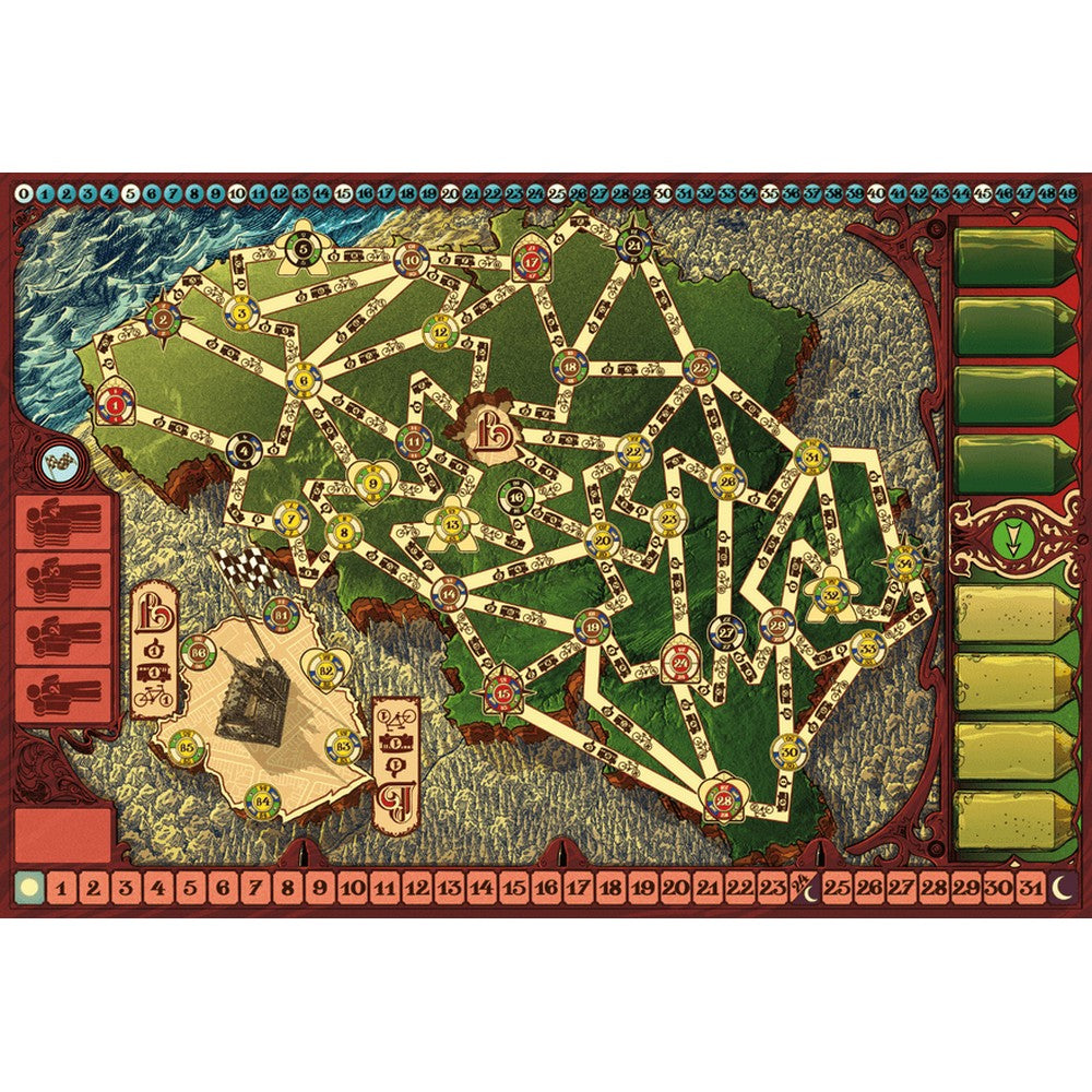 The Belgian Beers Race angol nyelvű társasjáték