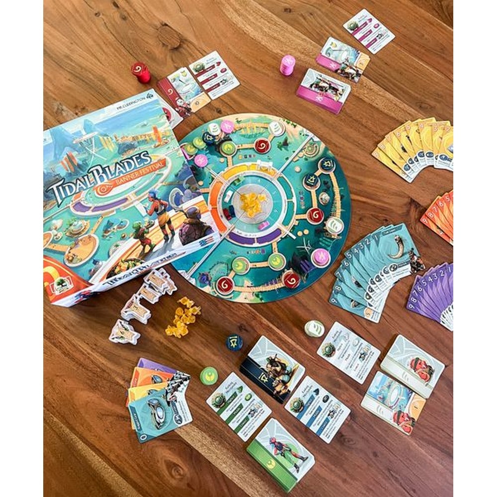 Tidal Blades: Banner Festival angol nyelvű társasjáték