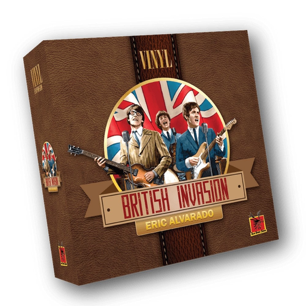 Vinyl: British Invasion angol nyelvű társasjáték