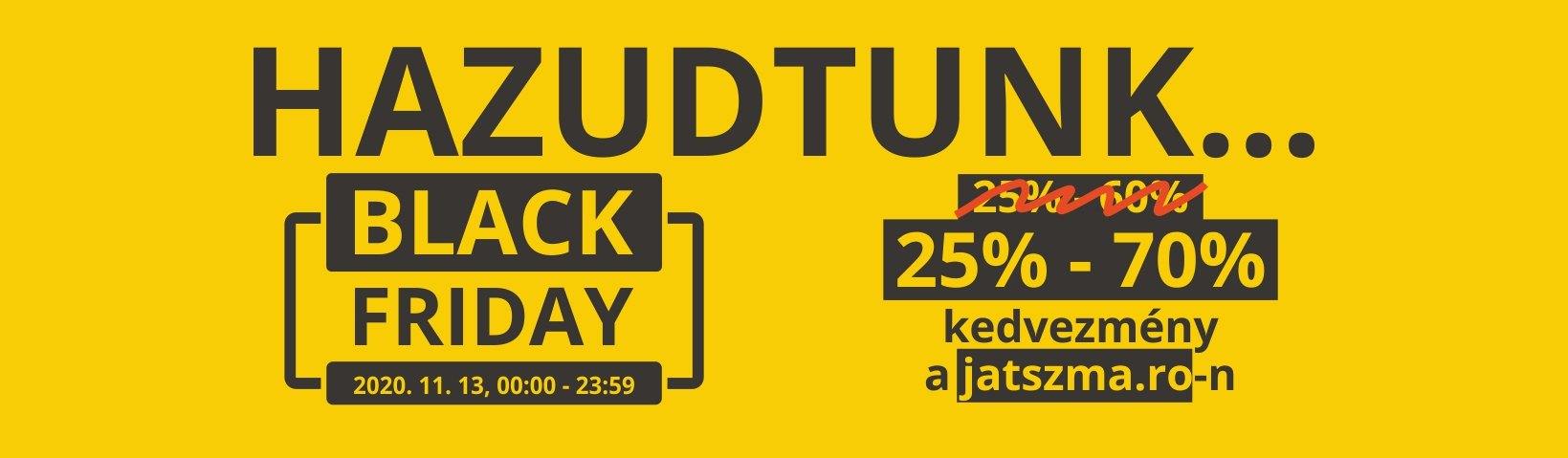 ⚡ Ketyeg az óra, közeledik a Black Friday ⚡ - Játszma.ro - A maradandó élmények boltja