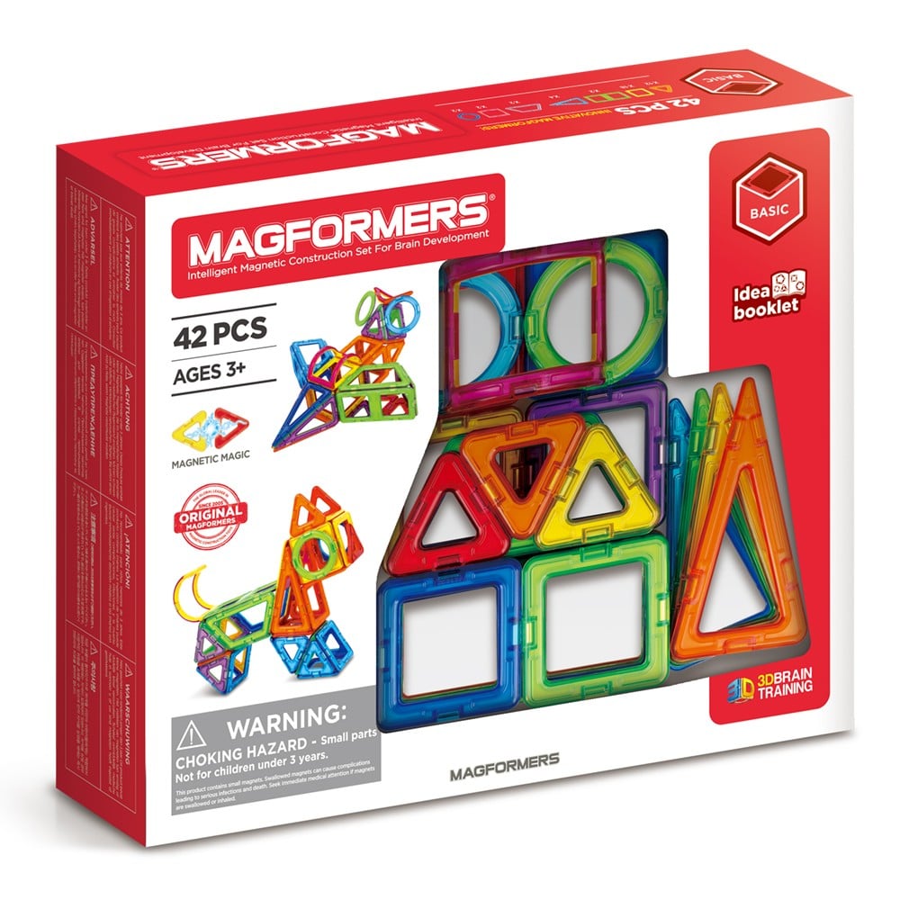 Magformers mágneses építőjáték - 42 darabos készlet