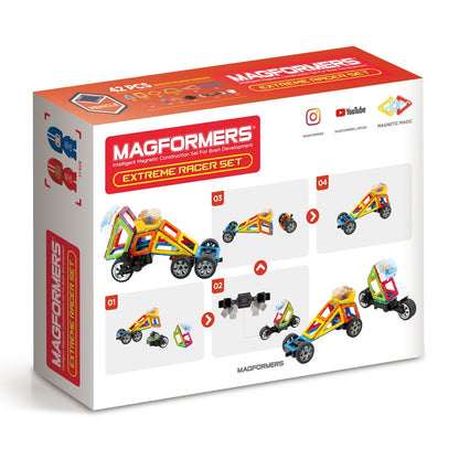 Magformers Extreme Racer - Extrém verseny - 42 darabos készlet