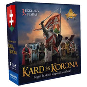 Kard és korona 3. exluziv kiadas magyar nyelvű társasjáték