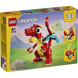 LEGO Creator Vörös sárkány 31145 149 darabos