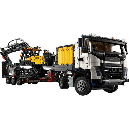 LEGO Technic Volvo FMX teherautó és EC230 elektromos markoló 42175