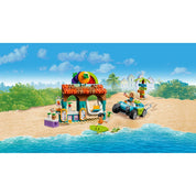 LEGO Friends Smoothie stand a strandon doboz tartalma