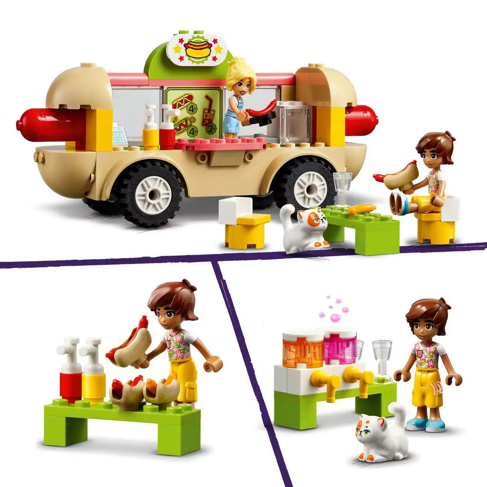 LEGO Friends Hot dog árus büfékocsi 42633 100 darabos