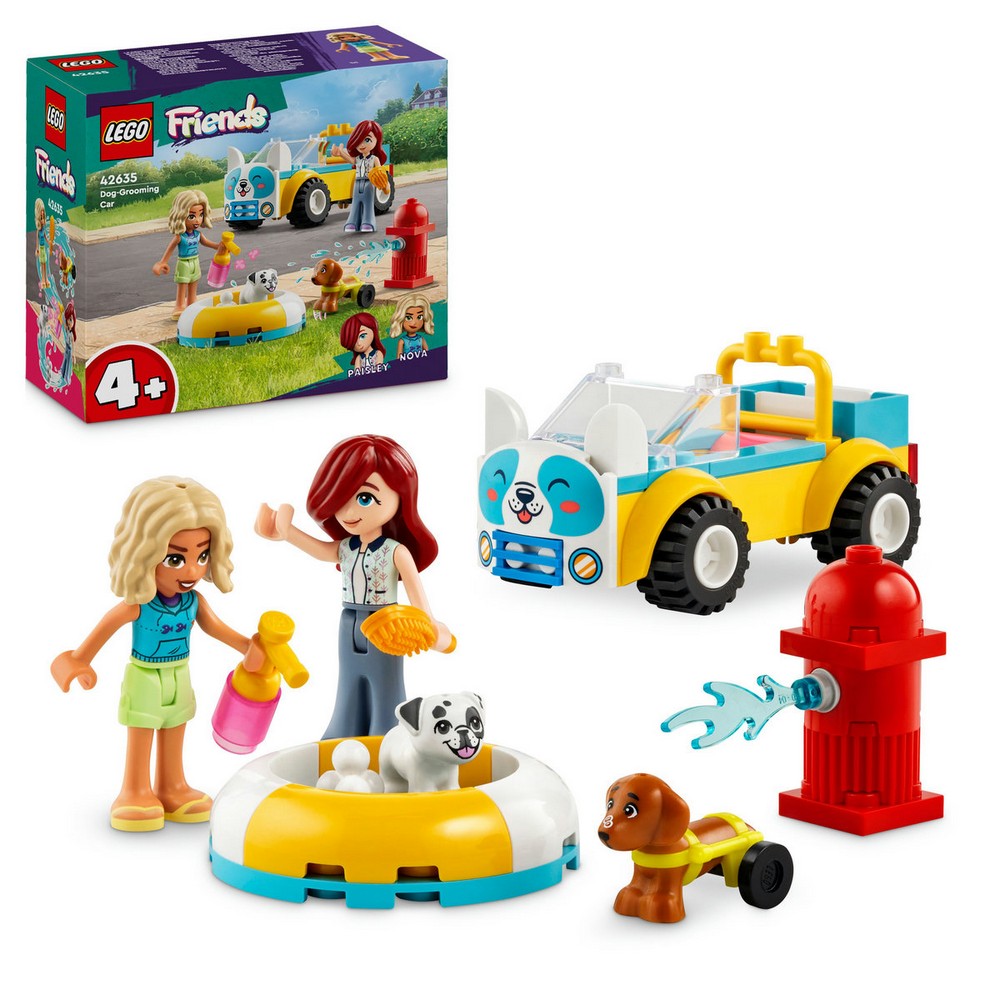 LEGO Friends Autós kutyakozmetika 42635