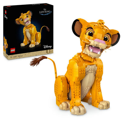 LEGO Disney Az Oroszlánkirály, Ifjú Simba - csomagolas es a kesz Simba