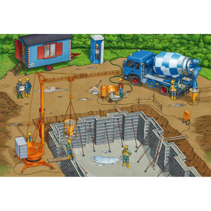 Puzzle Schmidt - Construction Work Ahead, 3x24 darabos epitkezes