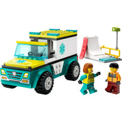 LEGO City Mentőautó és snowboardos 60403