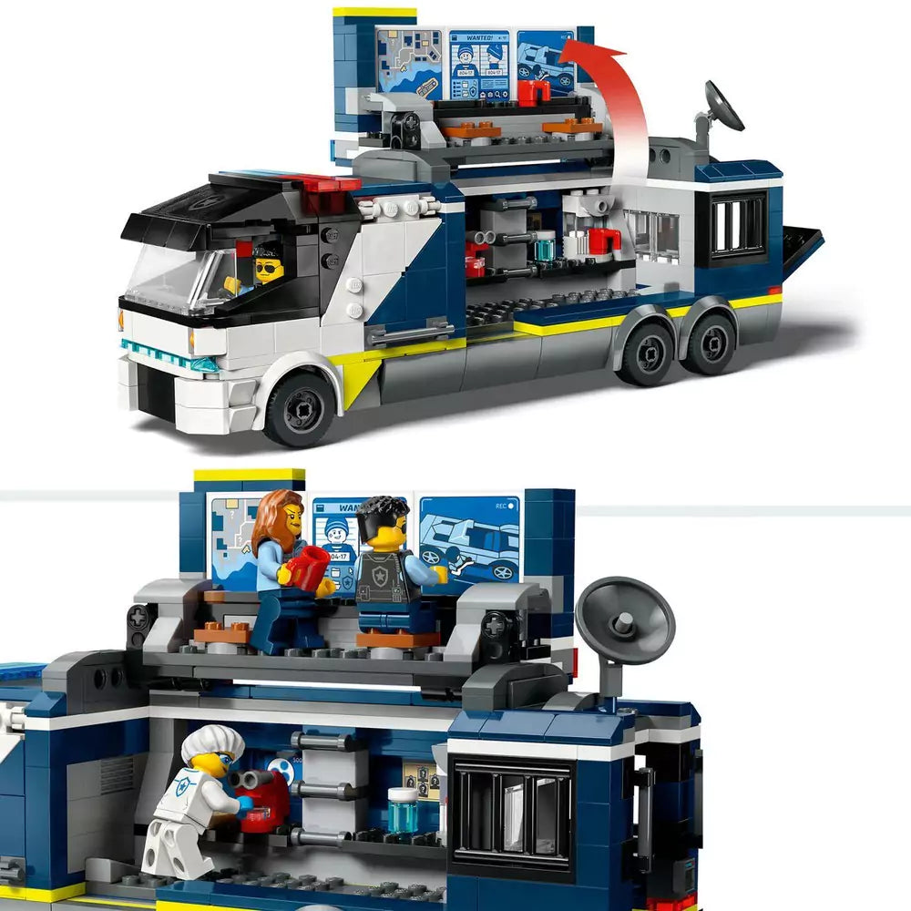 LEGO City Rendőrségi mozgó bűnügyi labor 60418