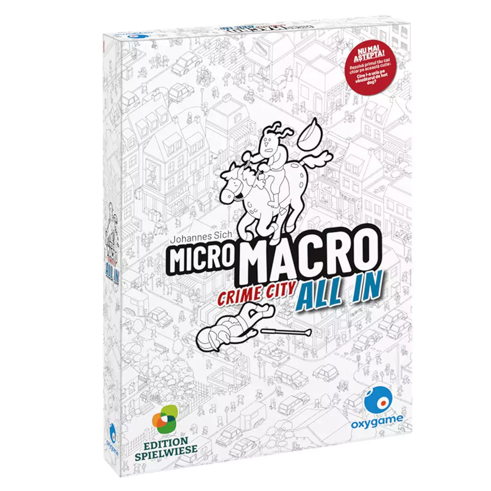 MicroMacro: Crime City: All In - Ediția în limba română cutia