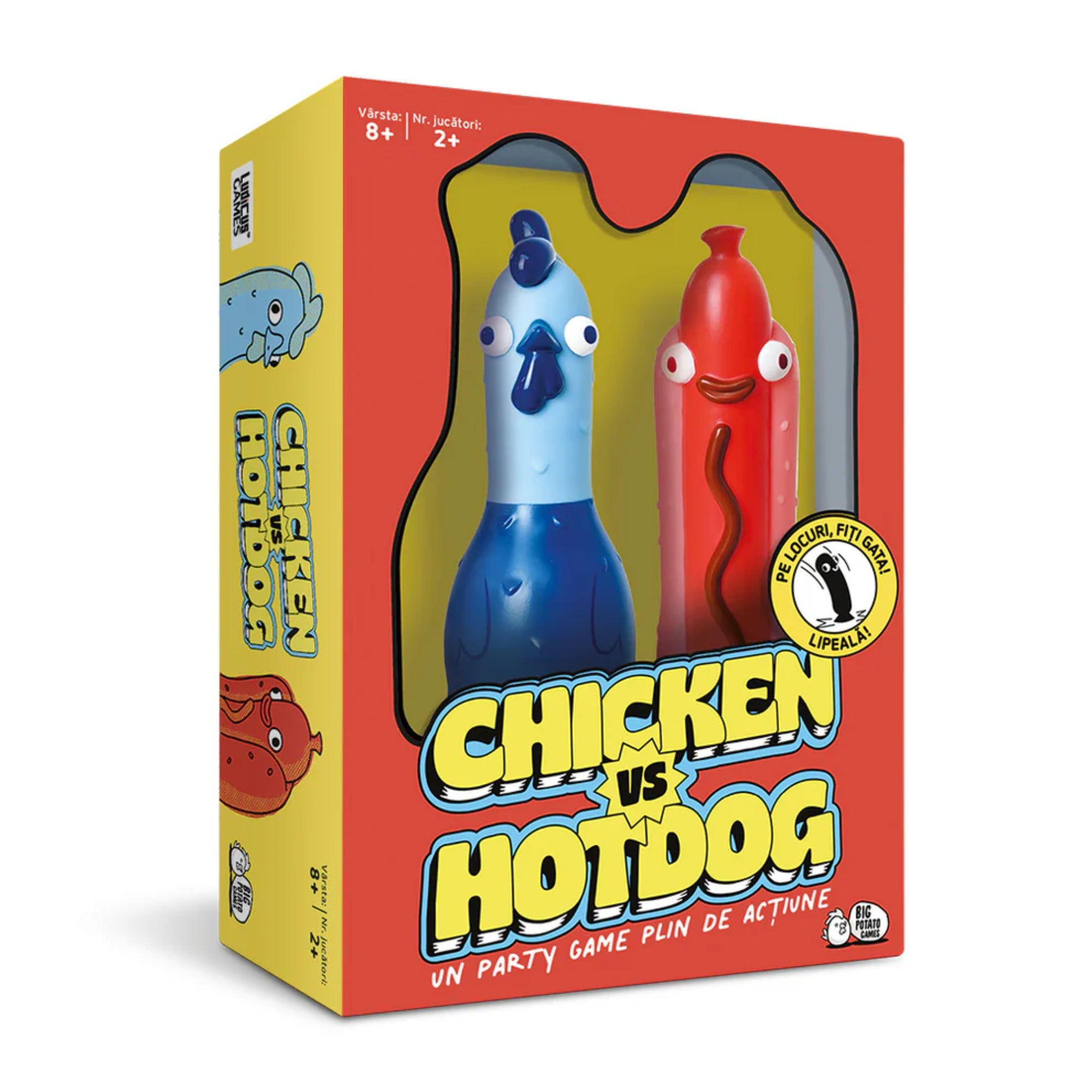 Chicken vs Hotdog, román nyelvű társasjáték