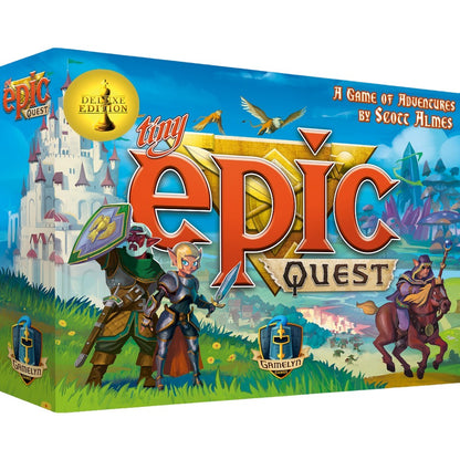Tiny Epic Quest Deluxe Edition - Angol nyelvű társasjáték