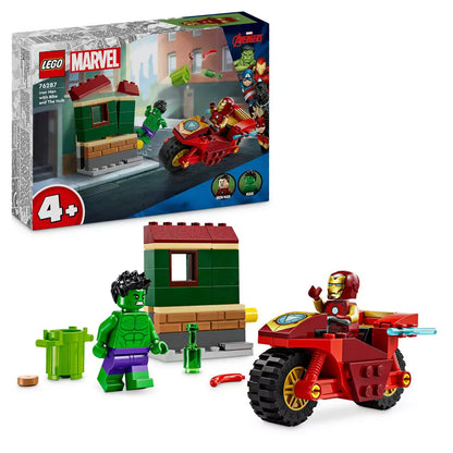 LEGO Marvel Super Heroes Vasember motorral és Hulk 76287